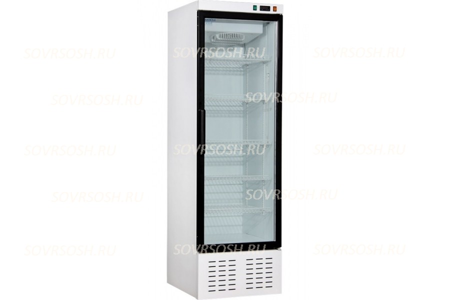 Шкаф холодильный ШХСн-370С (стекл.дверь) / 370л, 575x585x1800 мм, -6…+6